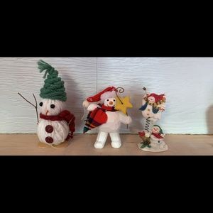 Snowman decorations